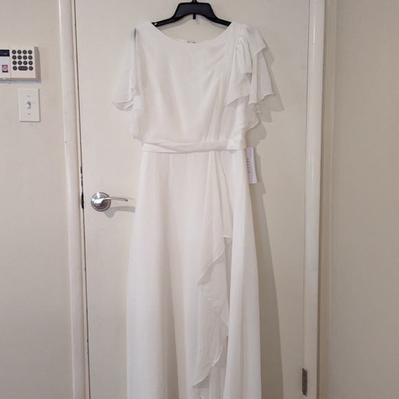 Chiffon Azazie Aaliyah Dress Grecian style NWT - Picture 3 of 8